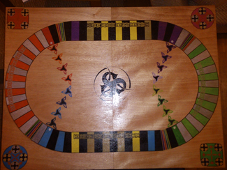 Jeu de tock en bois - missappleray